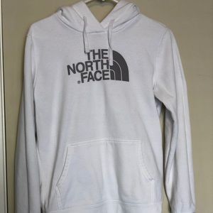 Women’s White Northface Hoodie in small